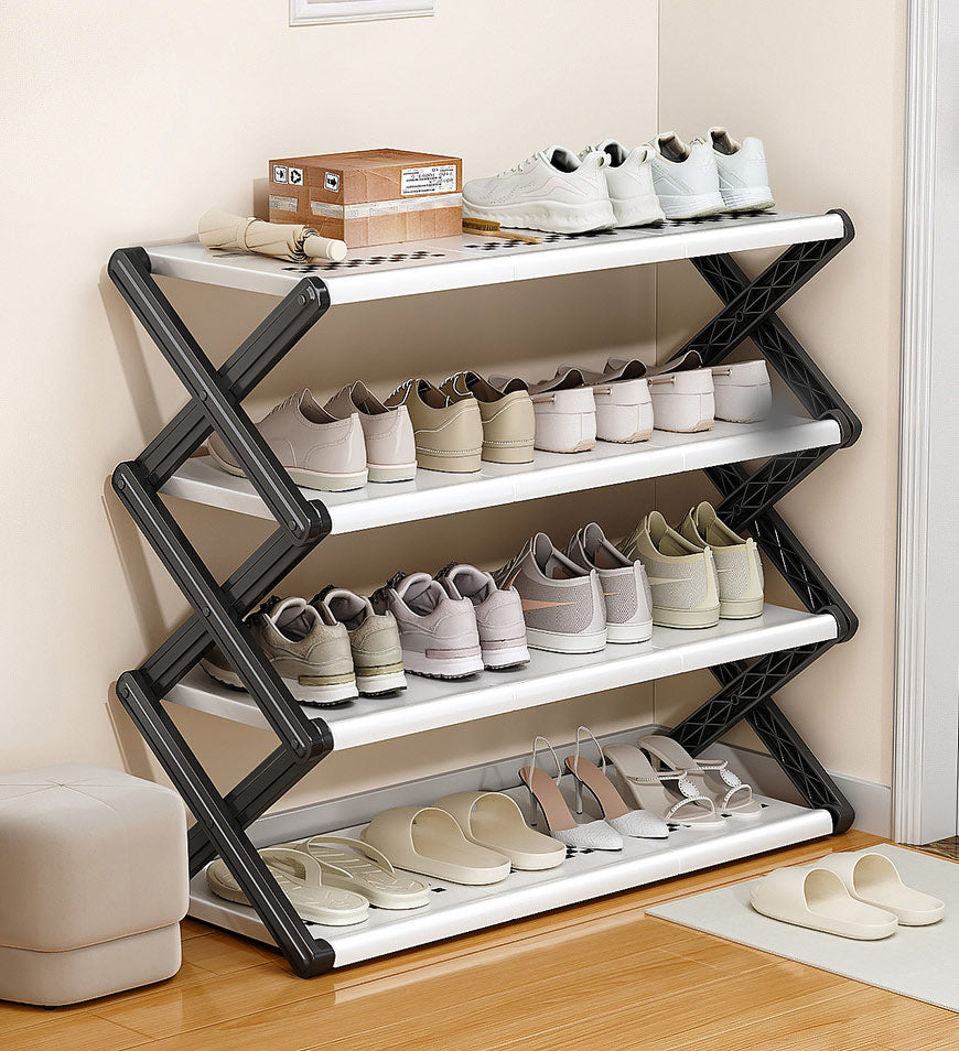 Joybos® Large capacity simple folding shoe rack F253