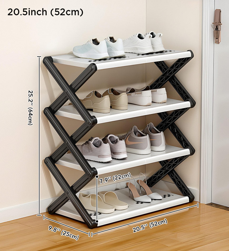 Joybos® Large capacity simple folding shoe rack F253