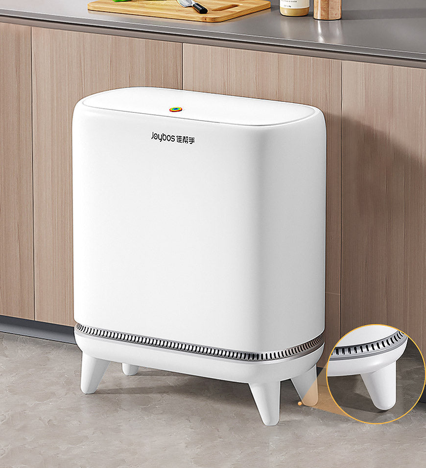 Joybos® Narrow Trash Can With Legs Auto Adsorb Trash Bag Z108