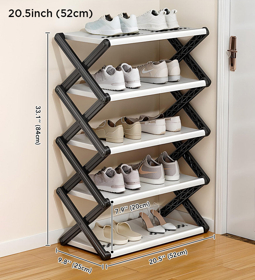 Joybos® Large capacity simple folding shoe rack F253