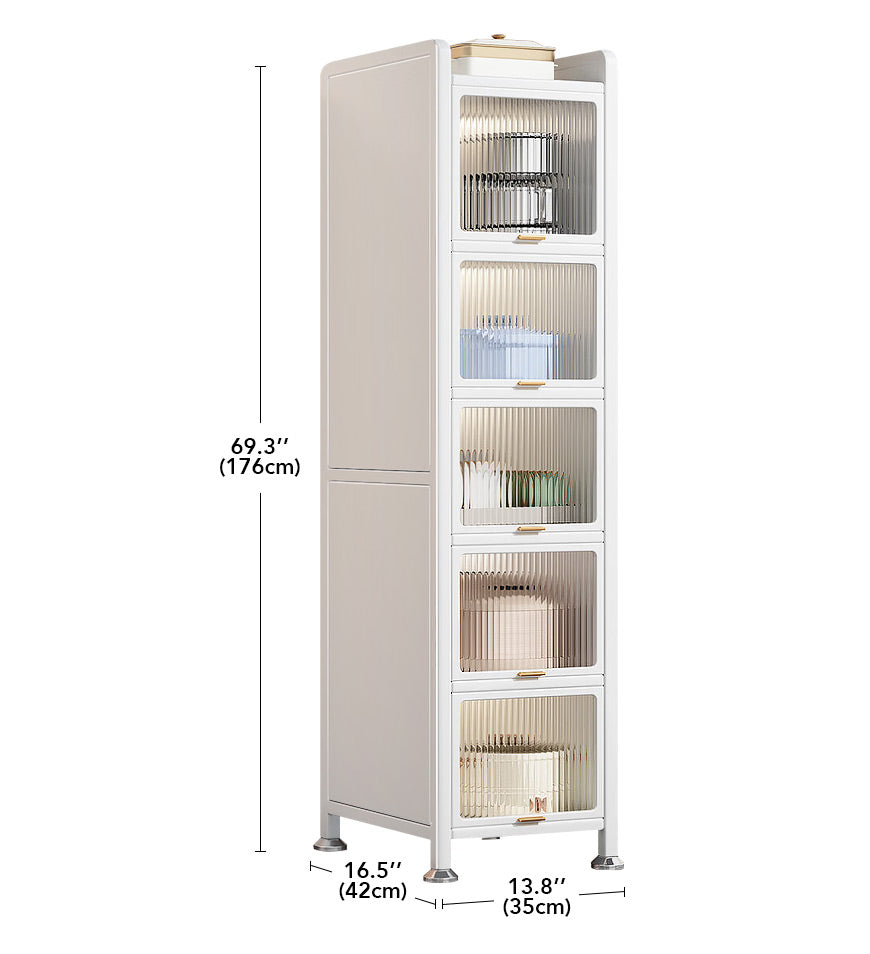 Joybos® 6 Layer Slim Kitchen Metal Utility Storage Cabinet F239
