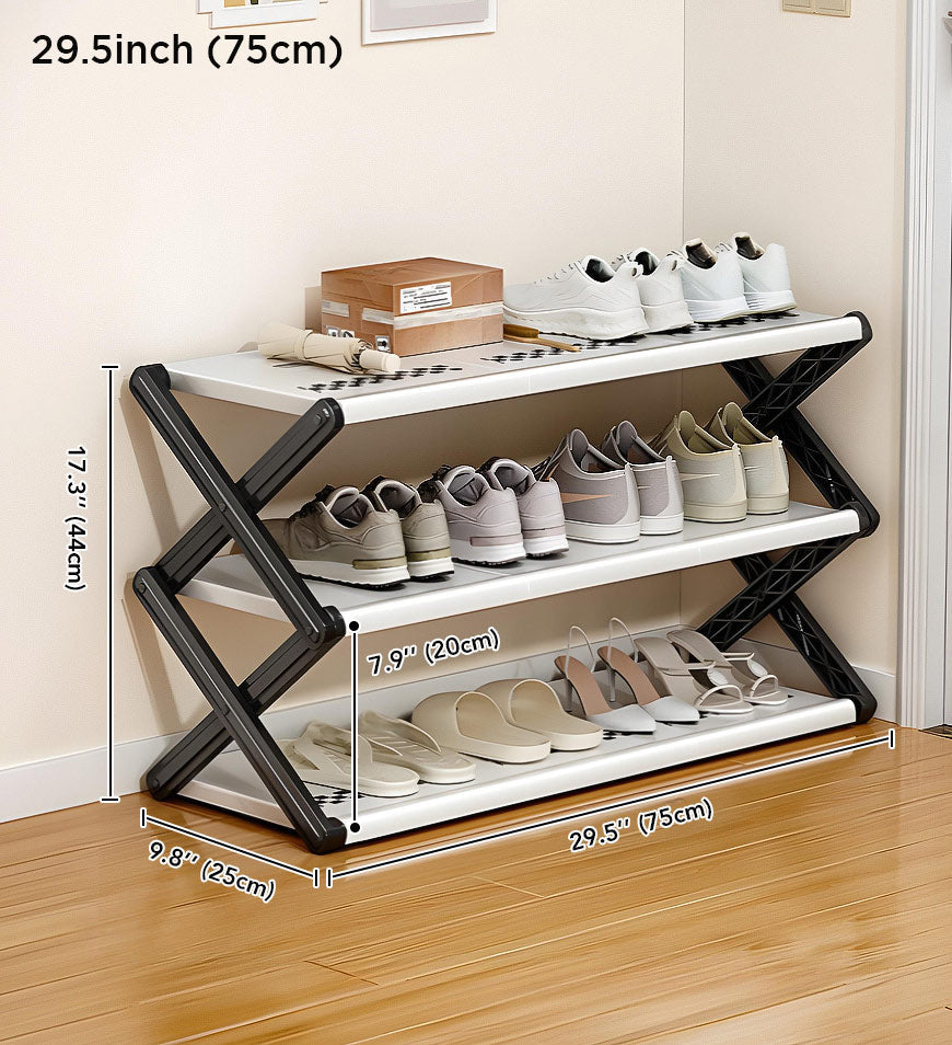 Joybos® Large capacity simple folding shoe rack F253