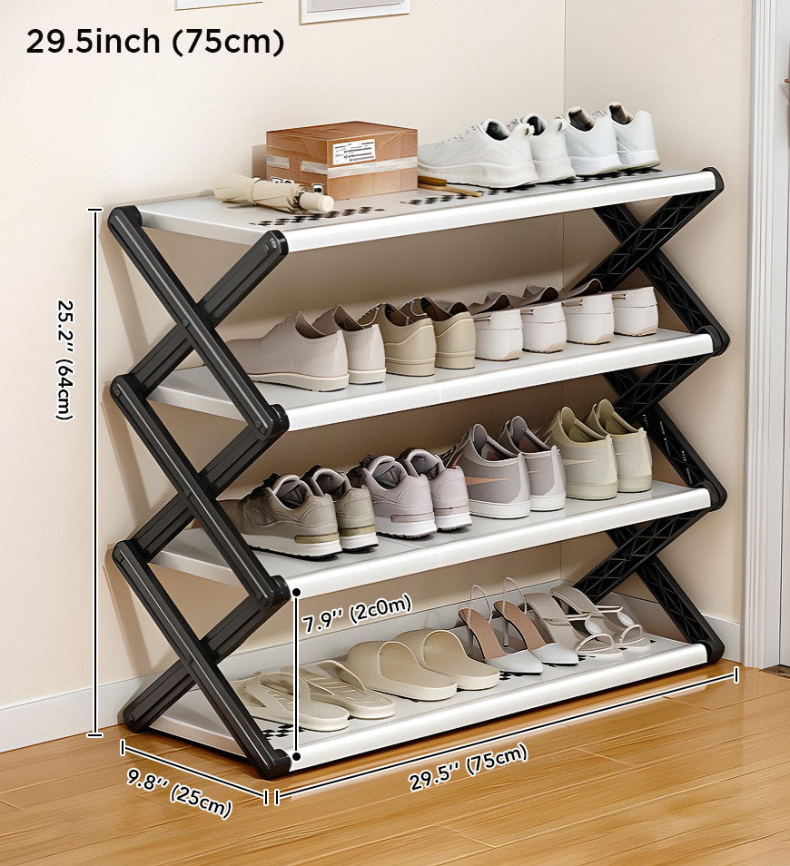 Joybos® Large capacity simple folding shoe rack F253