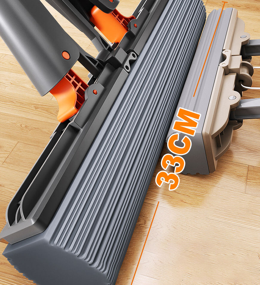 Joybos® Self-Wringing Sponge Mops For Floor Cleaning Squeeze Z175