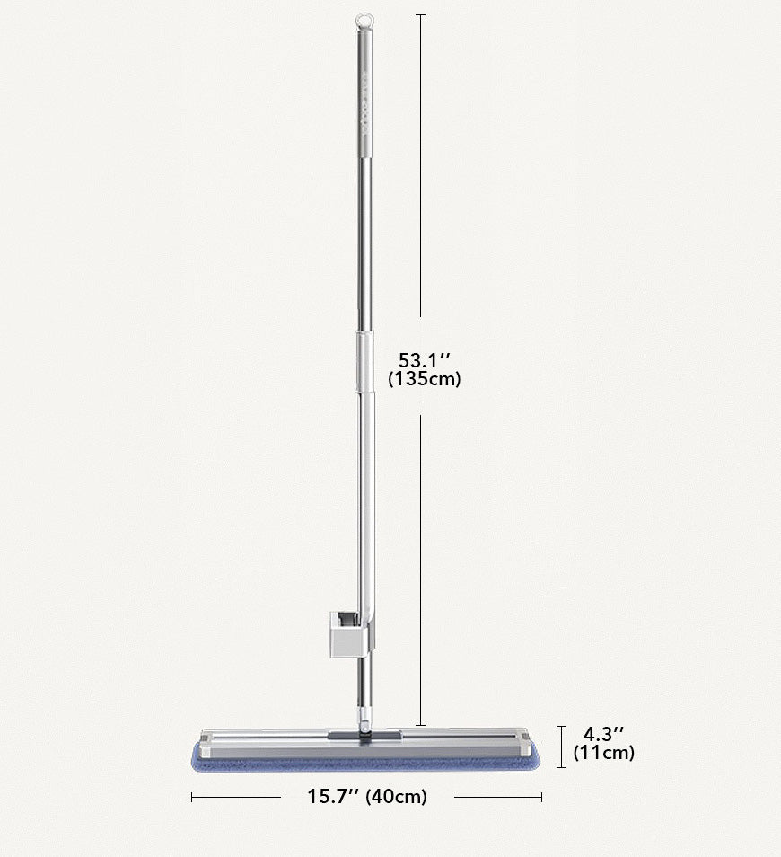 Joybos® 16" Microfiber Mop Floor Cleaning System with 4 Mop Pads