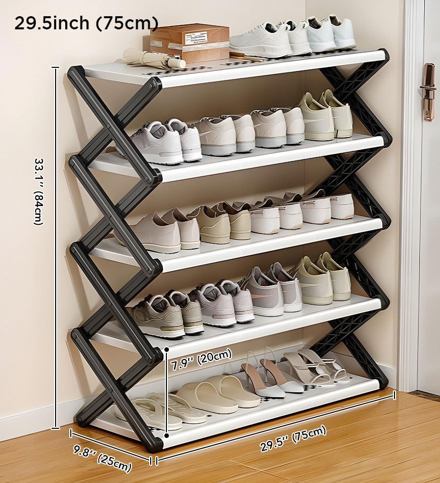 Joybos® Large capacity simple folding shoe rack F253
