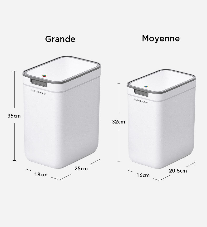Joybos® Wall Mountable Narrow Trash Can with Lid Z68