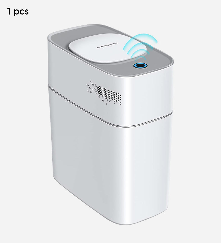 Joybos® Motion Sensor Smart Trash Can with Lid Touchless Garbage Can for Bathroom Z207