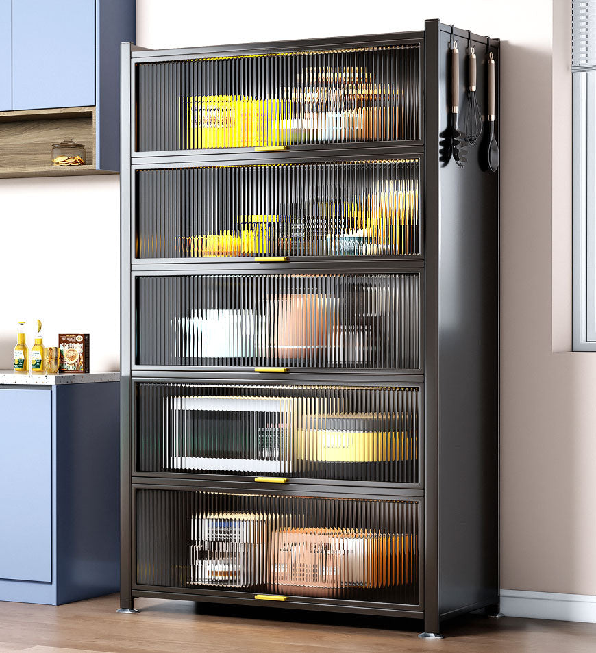 Joybos® 6 Tier Upgrade Large Metal Kitchen Pantry Storage Cabinet F118