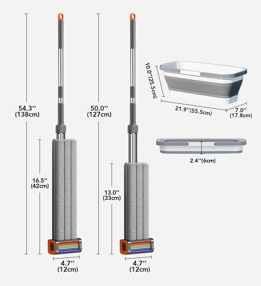 Joybos® Household Hands Free Flat Floor Mop With Wringer Set Z99