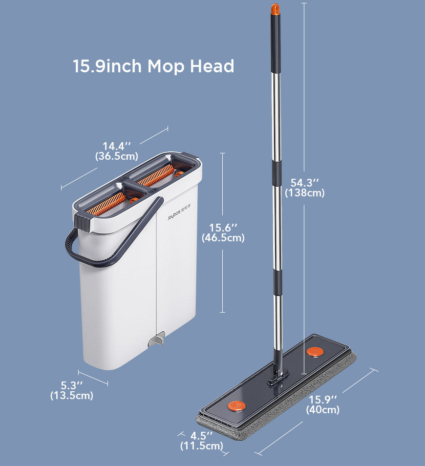 Joybos® Mop And Bucket With Wringer Set For All Floor And Windows Z86