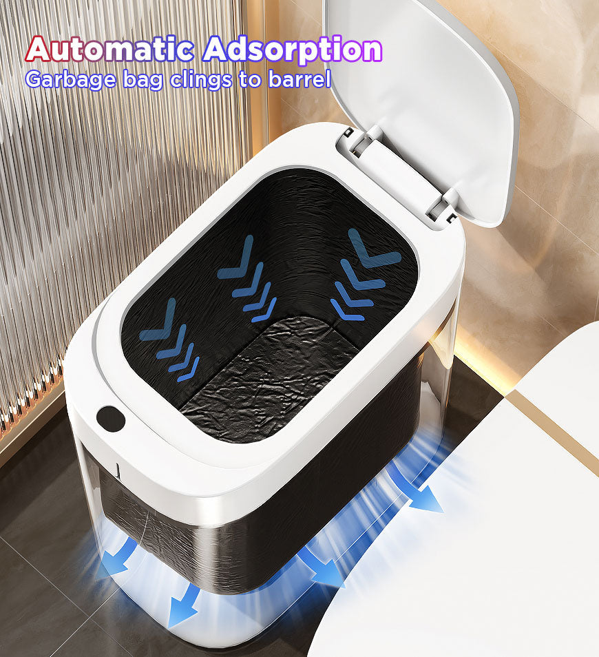 Joybos® Motion Sensor Trash Can Rechargeable Auto-Adsorption Quick PackagingZ203