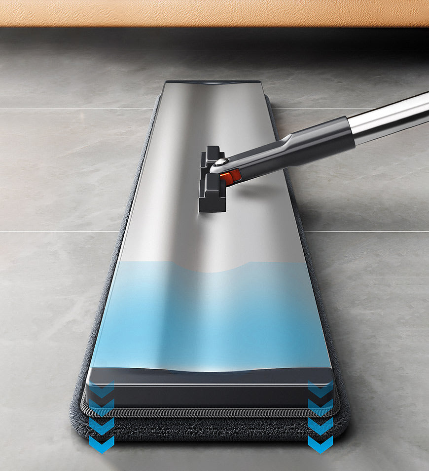 Joybos® 59 Inch Alloy Flat Mop And Bucket For Home With Extra Refills Z149