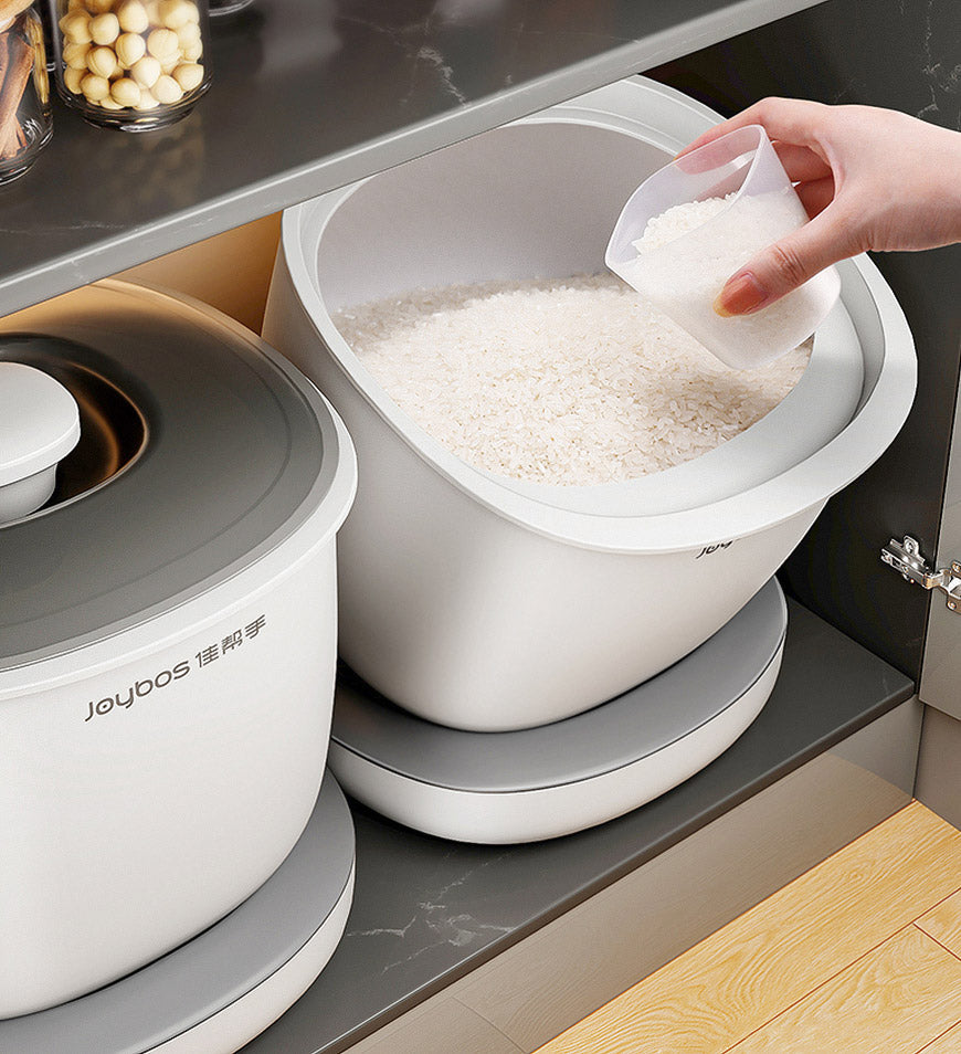 Joybos® Rotatable Moisture Proof Rice Storage Grain Container BPA-Free Z30