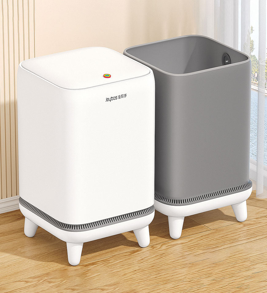 Joybos® 3.3 Gal Bathroom Press Trash Can Auto Adsorb Garbage Bag Z101