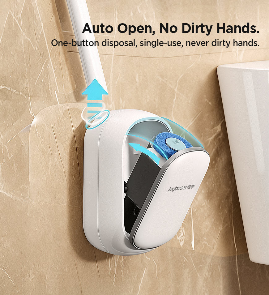Joybos® Disposable Wall Mounted Toilet Bowl Brush Z42