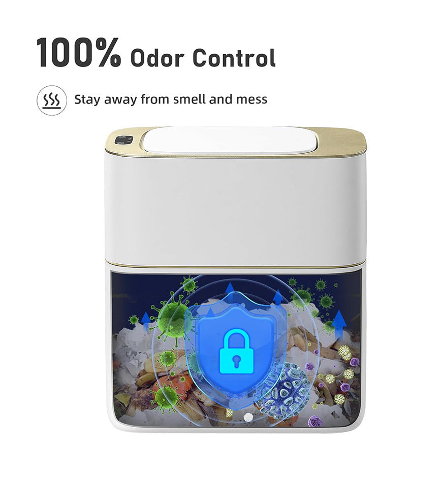 Joybos® 4 Gallon Automatic Touchless Smart Bathroom Trash Can Z96