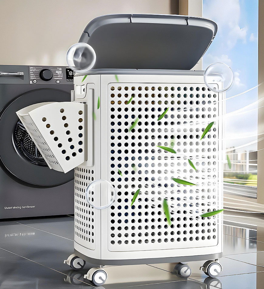 Joybos® Rolling Laundry Basket with Wheels F251