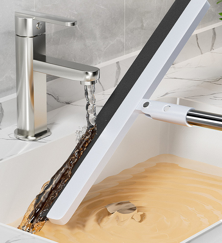 Joybos® Magic Broom for Interior Cleaning with Long Handle and Squeegee Z135