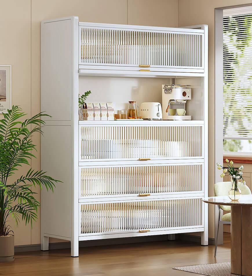 Joybos® Upgraded Larger Heavy Metal Kitchen Storage Cabinet F238