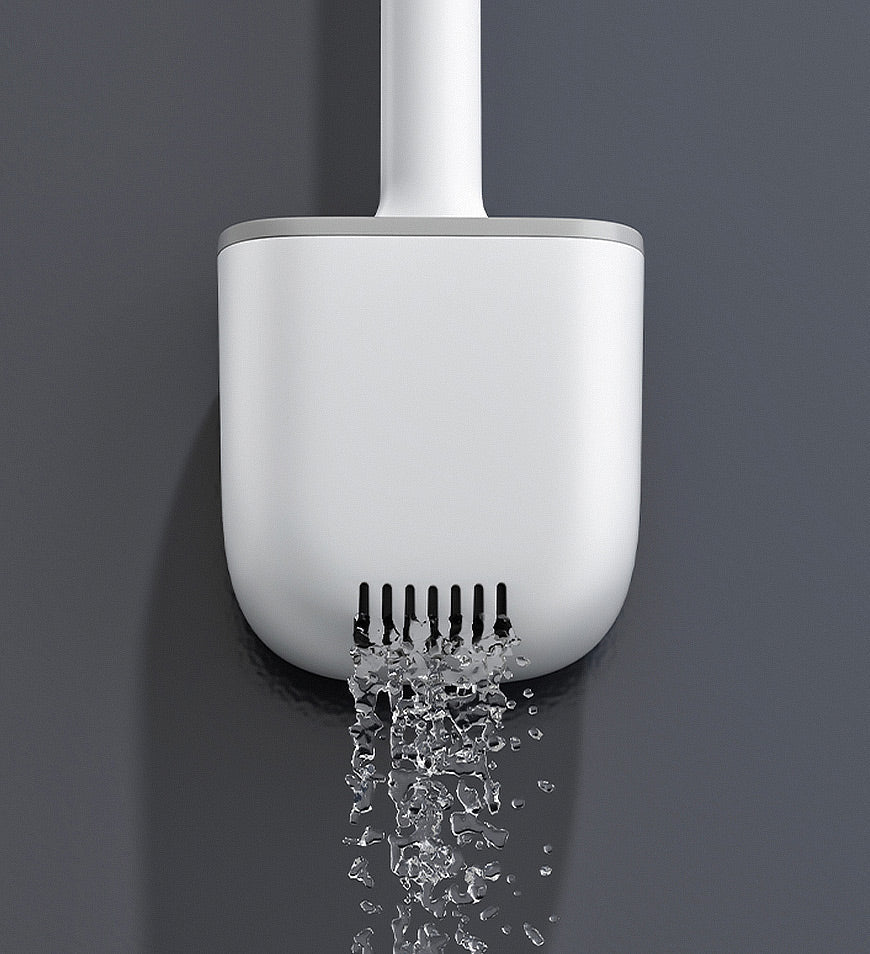Joybos® Silicone Toilet Brush with Drain Tray Z178