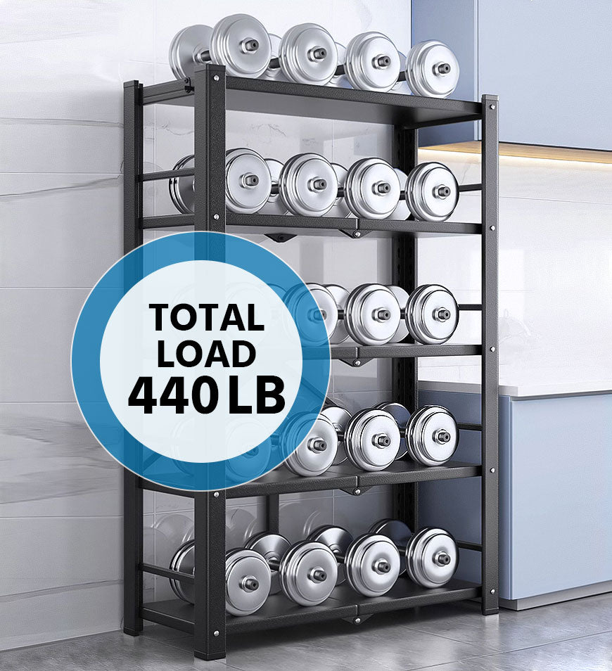 Joybos® 5-Tier Kitchen Unit Heavy Duty Metal Storage Shelves F88