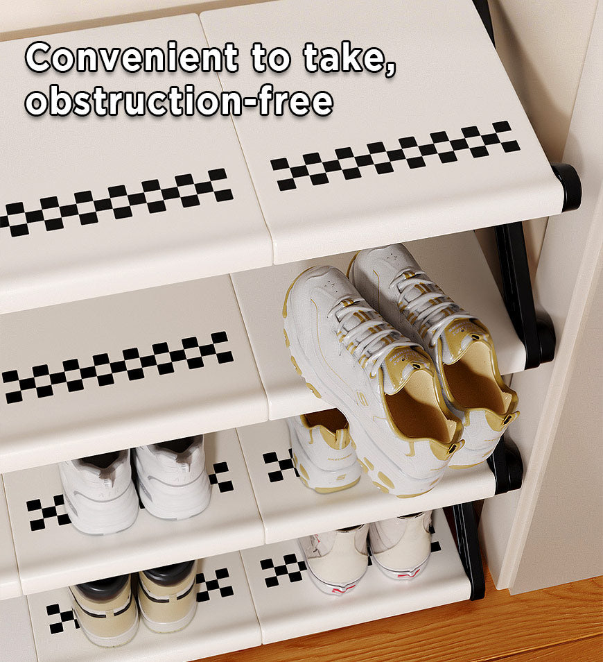 Joybos® Large capacity simple folding shoe rack F253