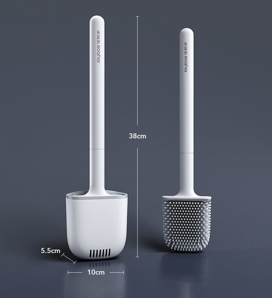 Joybos® Silicone Toilet Brush with Drain Tray Z178