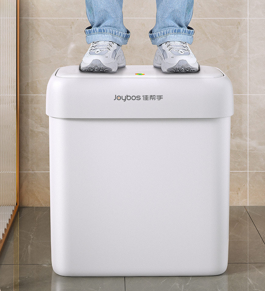 Joybos® Narrow Bathroom Trash Can with Lid Z39