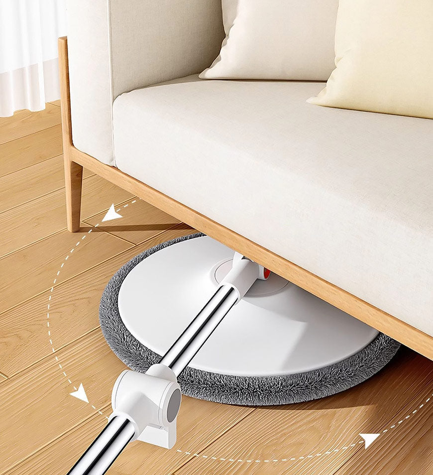 Joybos® 360 Spin Mop Bucket Set and Wringer with Three Types Mop Heads Z56