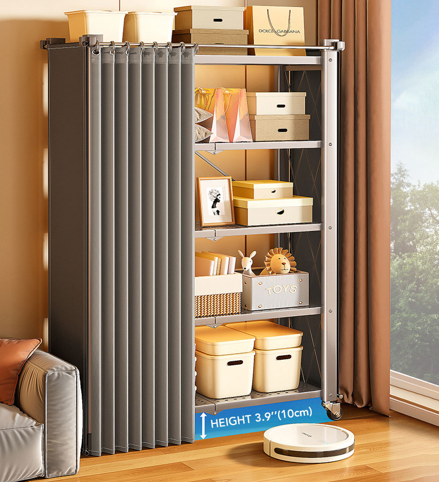 Joybos® Freestanding Metal Iron Shelf Without Assembly F220