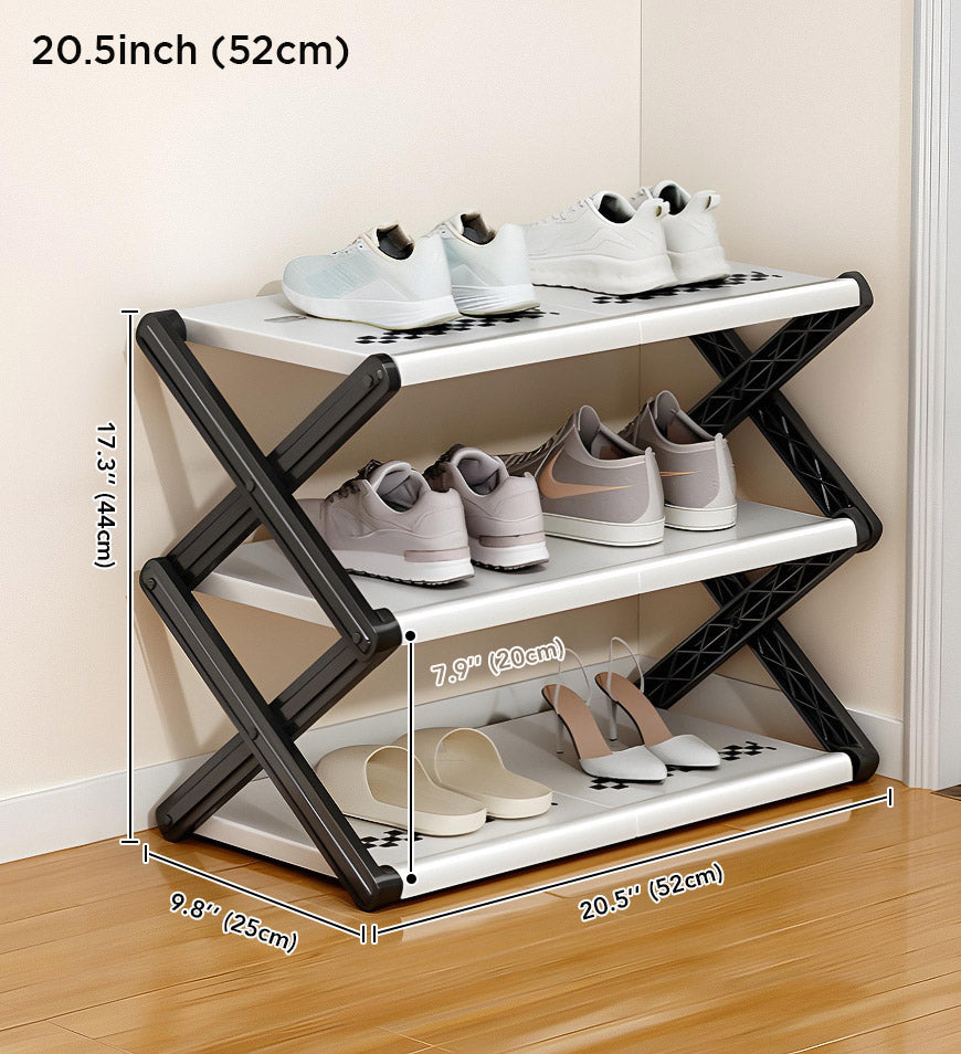 Joybos® Large capacity simple folding shoe rack F253