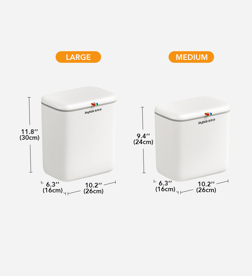 Joybos® Rainbow Kitchen Hanging Trash Can With Lid Z28
