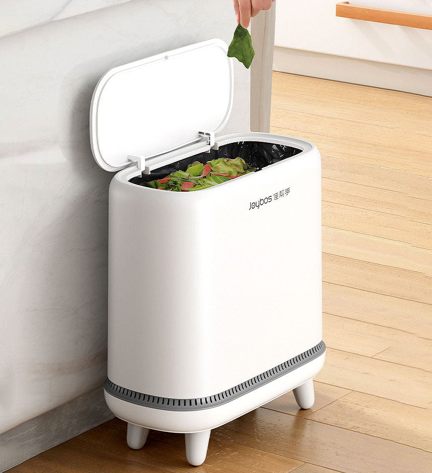 Joybos®4 Gallon Bathroom Vacuum Adsorption Trash Can with Legs Z204