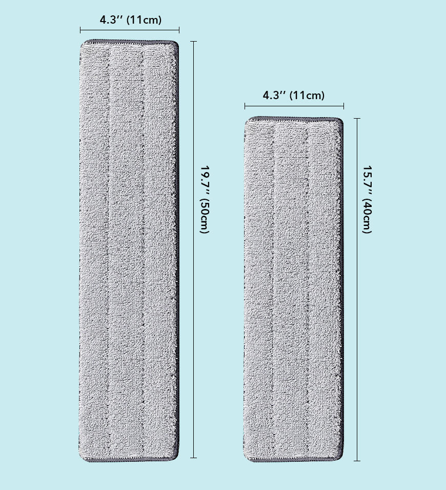 Joybos® Machine Washable Microfiber Flat Mop Pad Z190