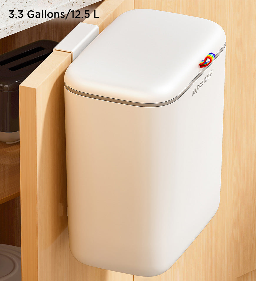 Joybos® Rainbow Kitchen Hanging Trash Can With Lid Z28