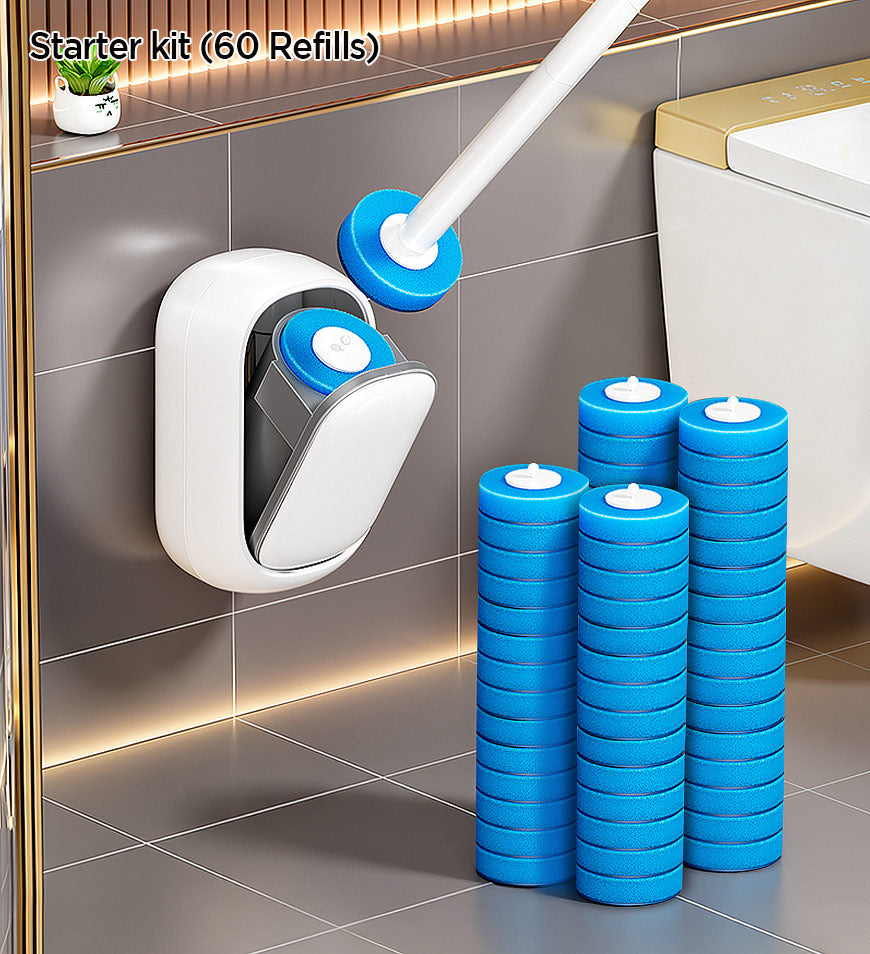 Joybos® Disposable Wall Mounted Toilet Bowl Brush Z42