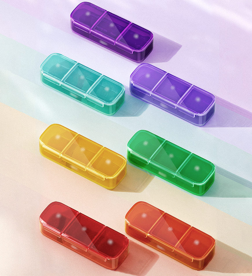 Joybos® Weekly 7 Detachable Day Pill Organizer 3 Times A Day Z143