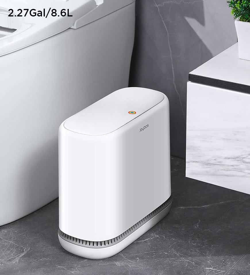 Joybos® 3.3Gal Bathroom Slim Press Top Lid Trash Can Z29