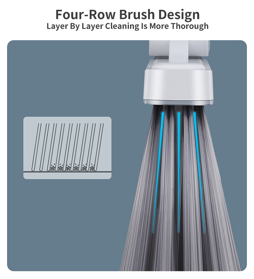 Joybos® Standing Dustpan and Broom  for Indoor Lobby Office Kitchen Sweeping