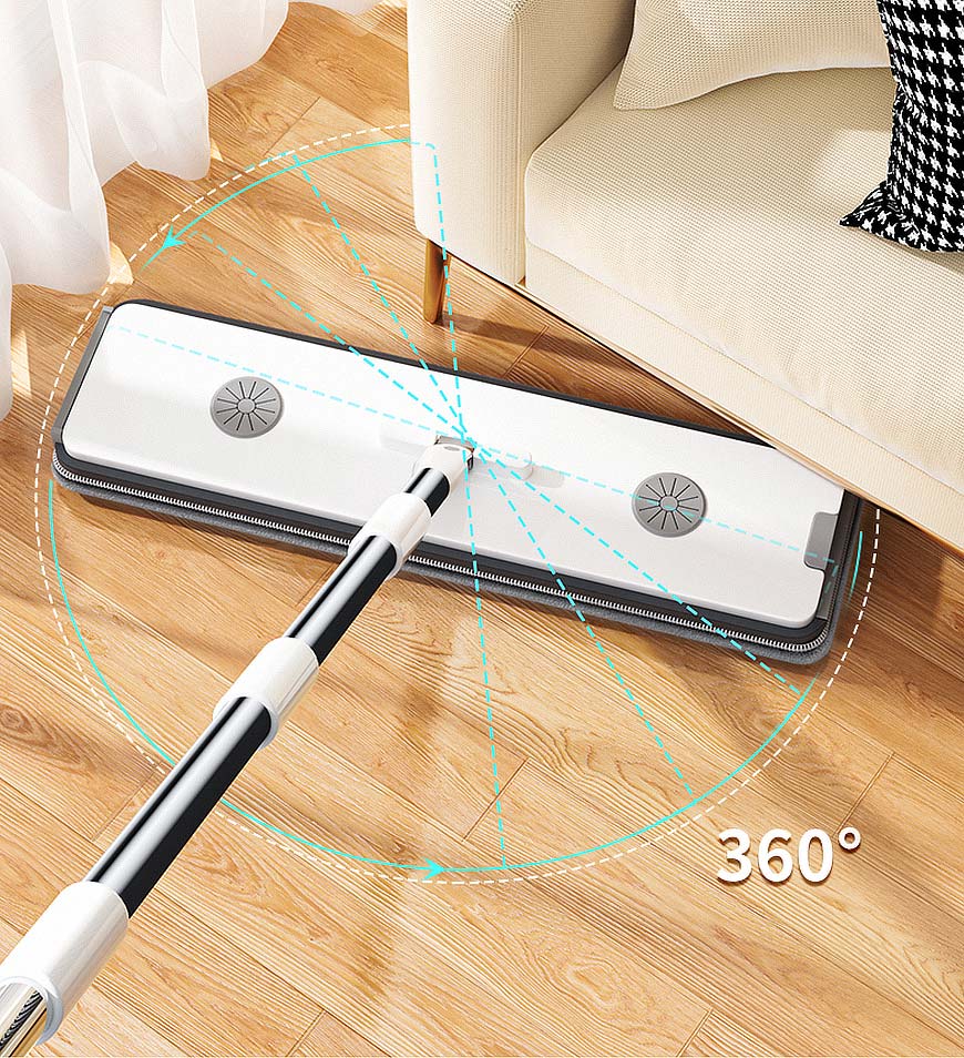 Joybos® 2 Pcs Large Flat Floor Mop and Bucket Set With Upgrade Wringer Set Z41
