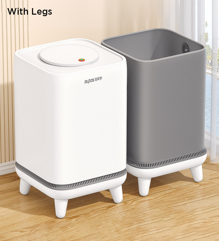 Joybos® 3.3 Gal Bathroom Press Trash Can Auto Adsorb Garbage Bag Z101