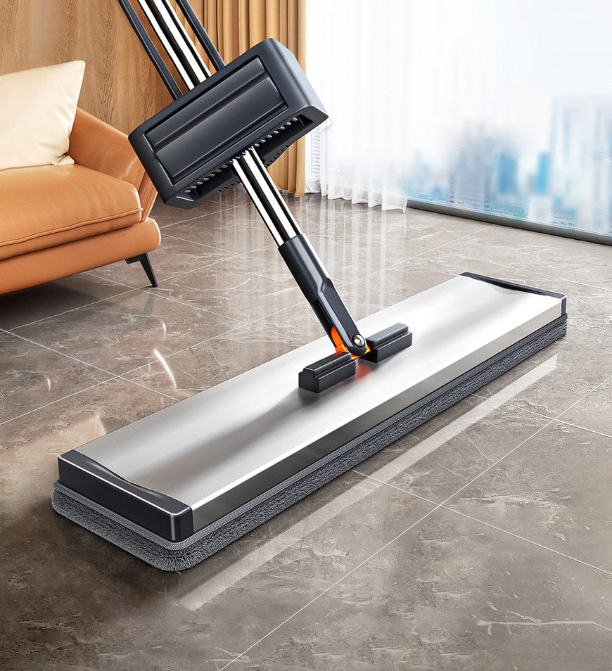 Joybos® 59 Inch Alloy Flat Mop And Bucket For Home With Extra Refills Z149