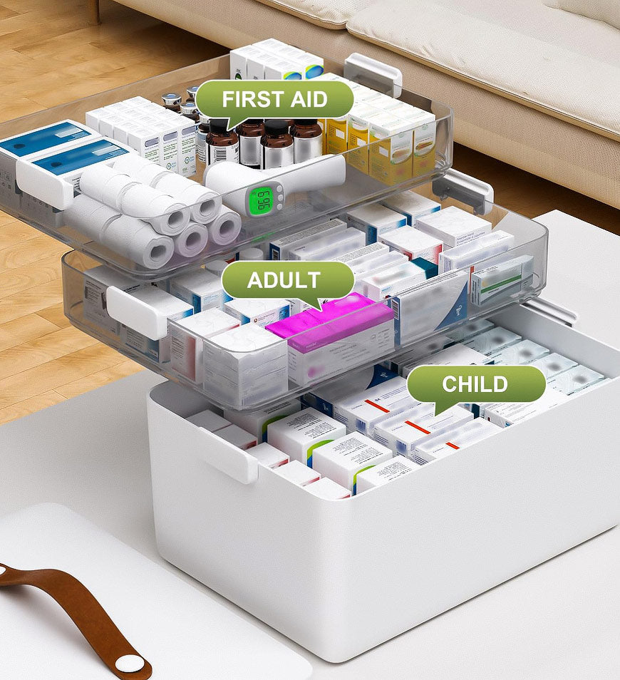 Joybos® 3-Tier Medicine Cabinet Organizer