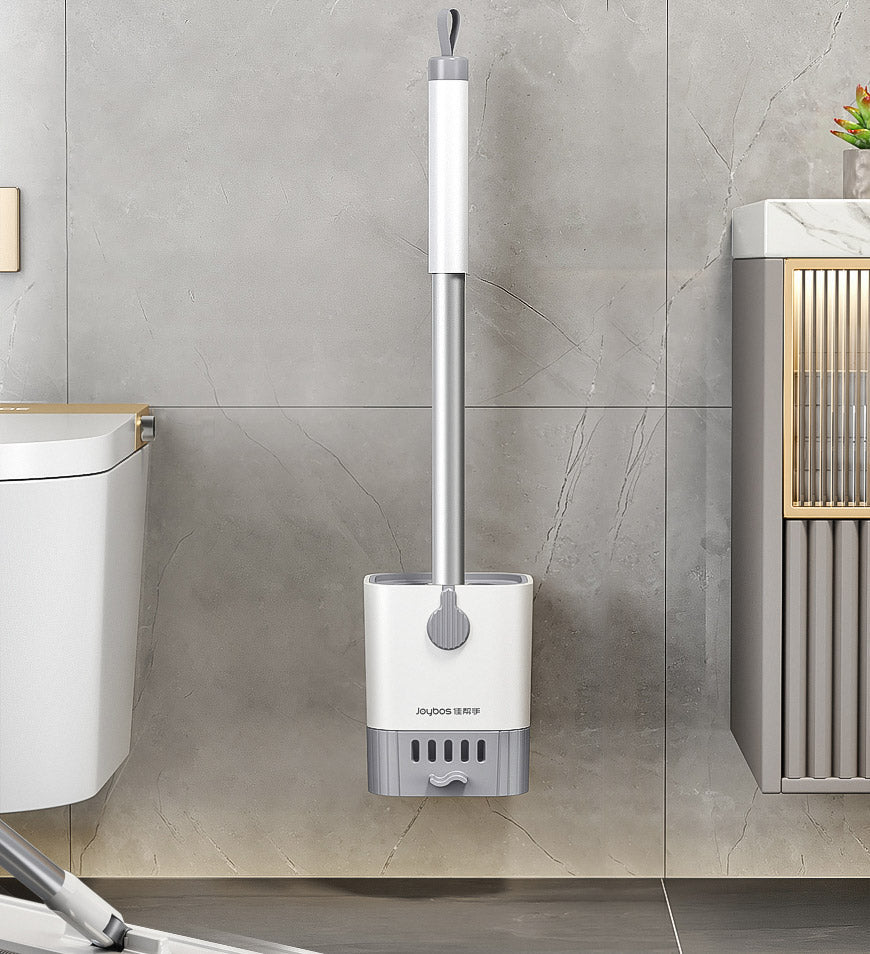 Joybos® Toilet Bowl Brush And Holder Set With Aluminum Alloy Long Handle F206