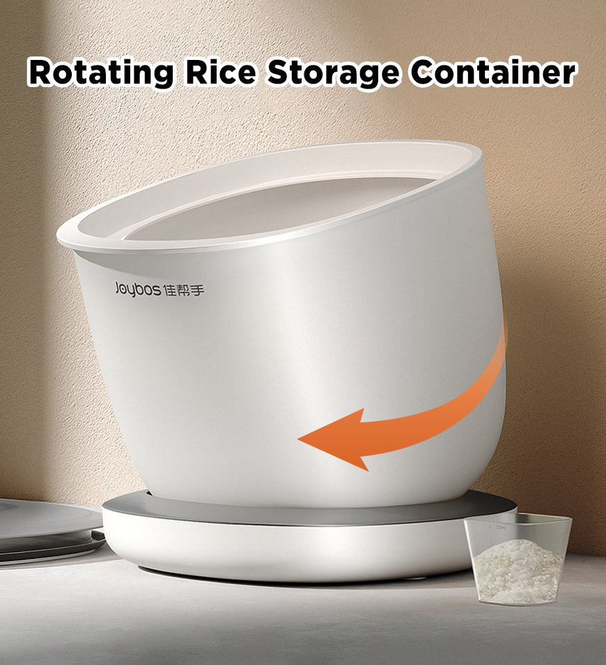 Joybos® Rotatable Moisture Proof Rice Storage Grain Container BPA-Free Z30