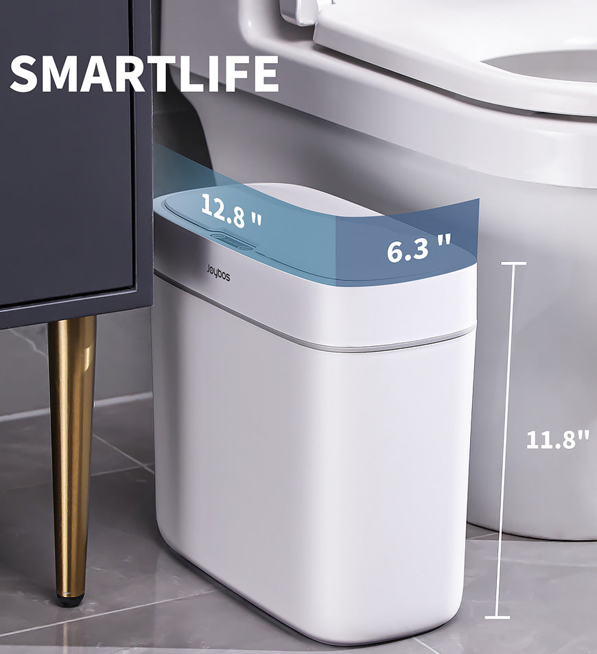 Joybos® 2.5Gal Automatic Trash Can Waterproof Narrow Bathroom Z70