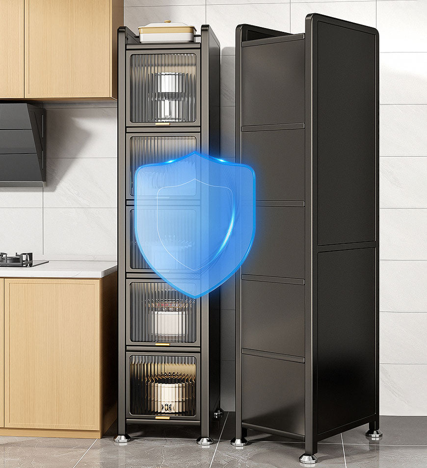 Joybos® 6 Tiers Upgrade Narrow Multifunction Metal Kitchen Storage Cabinet F217