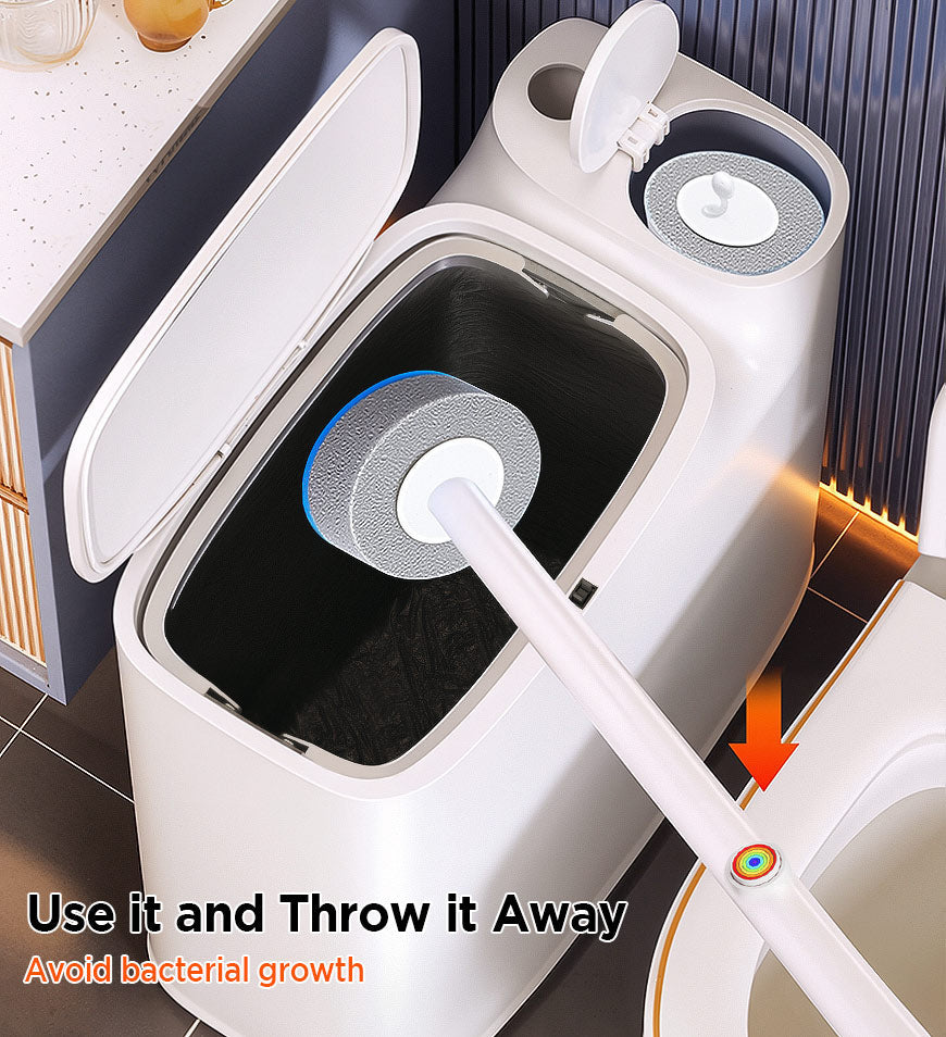 Joybos® 2 In 1 Slim Bathroom Trash Can With Toilet Brush Z32
