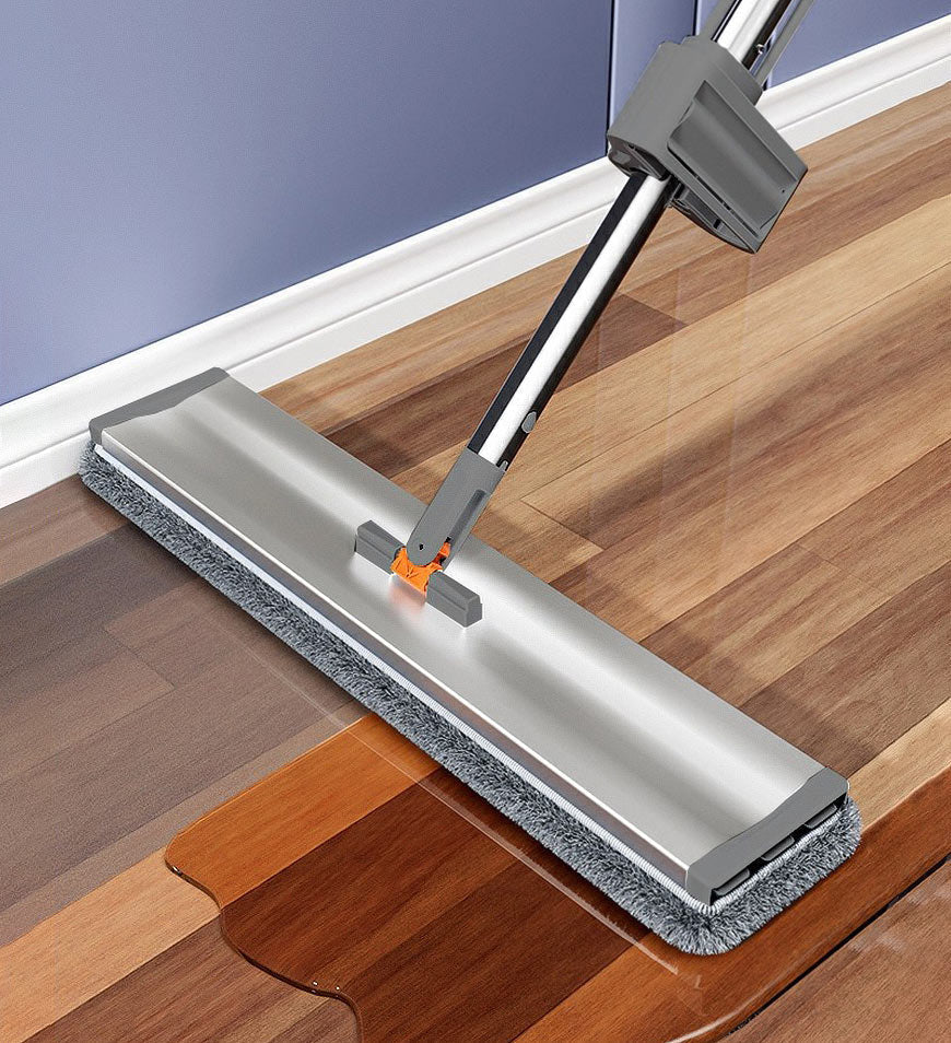 Joybos® Flat Professional Cotton Mop With 2 Mop Pads Z12